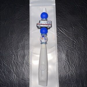 Box Cutter Blue & White Mail Truck Pretty Handcrafted by @funshop99, NEW